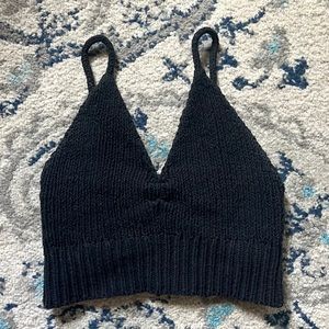 Crocheted crop top by Free people!